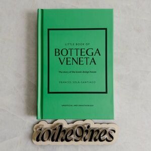 Little Book of Bottega Veneta Green Designer Coffee Table Book
